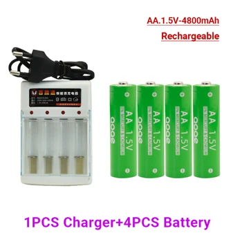 batéria aa 1,5 V aa dobíjacie batérie vhodné pre elektronické hry, baterky, atď pilhas recarregaveis com carregador