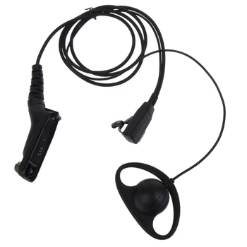 Inovovaný D-tvarované Slúchadlá Slúchadlo Headset Mikrofón Vhodný pre P8268 P8668 APX6000 APX7000 APX2000 DP3400 DP3600 JIAN