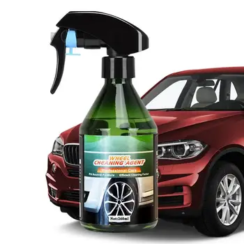 Koliesko Čistiaci Sprej Auto Brzdy Sprej Remover Pre Čistenie Kolies Prenosné Rim Čistejšie A Tire Shine Spray Na Údržbu Automobilu