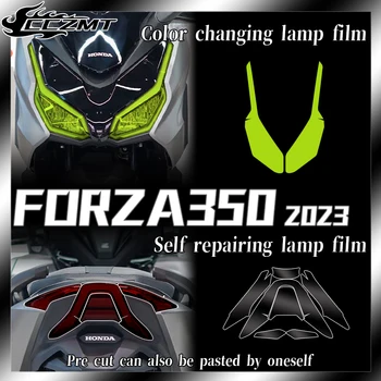 Pre Honda FORZA350 forza 350 NSS350 2023 Svetlomet Film koncových svetiel Film TPU Transparentné Ochranné Nálepky na Čítanie Film