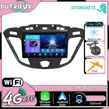 Android 13 Pre Ford Transit Tourneo Custom 2012-2021Autoradio Multimediálne Stereo Rádio, Video Prehrávač TV Auta GPS Navigácie