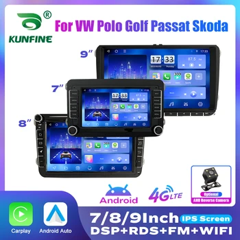 7/8/9 Palcový 2Din Android Octa-Core Auto Rádio Stereo Pre VW Polo, Golf, Passat Škoda Auto Multimediálne DVD Prehrávač, GPS, RDS DSP Carplay