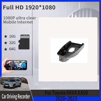ABS Auto Dash Kamery Na Toyota Venza Harrier XU80 2021~2023 Predné & Zadné WIFI DVD Voor Cestnej Záznamník Fotoaparát, Prehrávač Auto Príslušenstvo