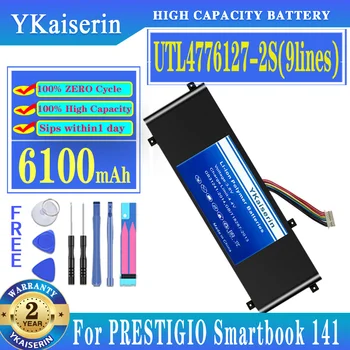 6100mAh Batérie UTL4776127-2S Pre PRESTIGIO Smartbookov 141 C2 9 Riadkov