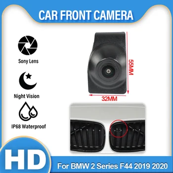 HD CCD Auto 1080P čelný Pohľad na Parkovanie Nočné Videnie 140° AHD NTSC CVBS Auto Mriežka Logo Kamera Pre BMW 2 Séria F44 2019 2020