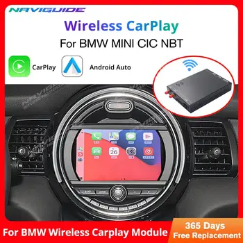 NAVIGUIDE Káblové Bezdrôtové Android Auto Apple CarPlay pre Mini R55 R56 R57 R58 označenie špecifického rizika r59 R60 R61 F54 F55 Clubman Krajana Hardtop