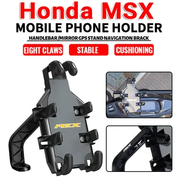 Pre Honda Grom125 MSX125 MSX125SF Grom 125 MSX 125 125SF 2013-2023 Riadidlá Motocykla Mobilný Telefón Držiak na GPS, Stojan, Držiak