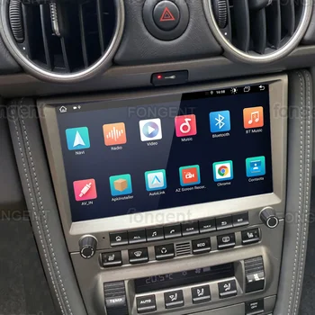 8 cm IPS 720P CarPlay 2 din Android Auto DVD prehrávač 8 Jadro DSP multimédiá GPS autoradio Pre Porsche 911 997 987 Cayman Boxster