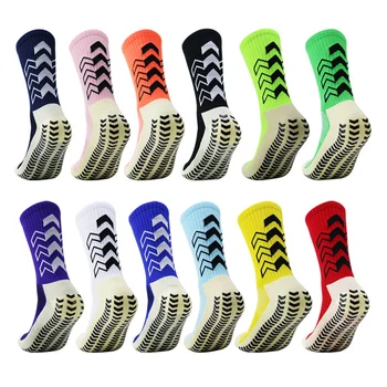 Futbal Nové Ponožky Anti-Slip Vysoko Kvalitné Mäkké Priedušné Muži Ženy Pribrala Uterák Spodnej Futbal Športové Ponožky