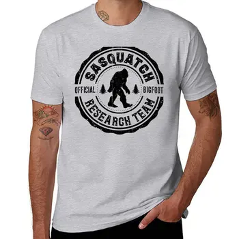 Nové Zistenie Sasquatch Bigfoot Výskumný Tím Tričko Squatchin Preč Tričko čierne tričká mužov clothings