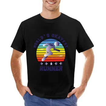 svety okayest runner T-Shirt vlastné tričká pánske tričko obrázok