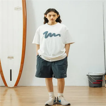 Pánske T-shirt Oblečenie pre Mužov, Ženy'sAmerican Módnej Značky Fun vzory Bavlna Krátke Rukávy Okrúhle Krčný Nadrozmerné t-shirt