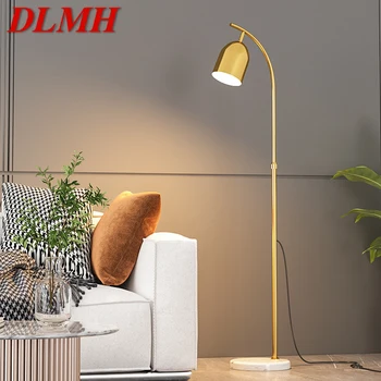 DLMH Nordic Poschodí Lampa Moderného Jednoduché Rodiny Iiving Izba Spálňa Tvorivosti LED Dekoratívne Stojí Lightanding Svetlo