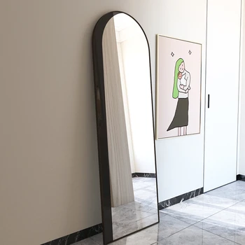 Jednoduché arch toaletný zrkadlo zrkadlo plnej šírky poschodí zrkadlo montáž zrkadlo na stenu-visel domov dievča spálňa