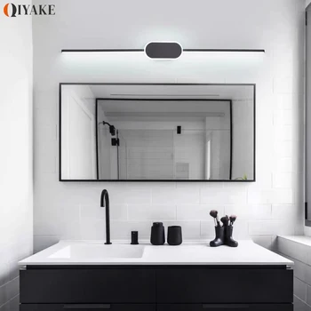 Moderné Led Nástenné Svietidlo Nástenné Nástenné Svietidlo Kúpeľňa Zrkadlo Svietidlo Sconce Black/White V Interiéri Dekoratívne Lampy