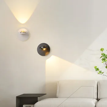 Nástenné svietidlo Nordic minimalistický tvorivé minimalistický, nočné lampy, spálňa, obývacia izba pozadí nástenné svietidlo schodisko, chodba LEDlamp
