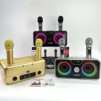 SDRDSd317 Populárne Reproduktor Farba Led Bezdrôtového pripojenia Bt Audio Vonkajšie Prenosný Vysoko výkonný Subwoofer Reproduktor Domov Karaoke Reproduktor caixa