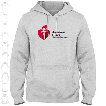 American Heart Association logo Módne Mikina s Kapucňou, Kvalitný Grafický Hoodies