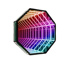 Smart RGB Nástenné Svietidlo Moderného Hexagon Nástenné Svietidlá 3D Magic Mirror