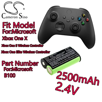 Cameron Čínsko 2500mAh 2.4 VNi-MH Batéria pre Microsoft Tuku Model Xbox Jeden Xbox, Xbox Tie Bezdrôtový ovládač katalógové Číslo