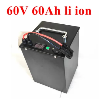 Batterie lítium-iónová élastique 60V, 60Ah, BMS 16s, zalejeme velo, trojkolka, skúter et moto 6000W, remplacement acide-plomb, avec ch