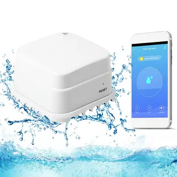 Smart Vody Snímač Úniku Vody Detektor Alarm Drip Upozornenie Smart Únik Vody Snímač Povodňových Detekcie Alarm Senzor Smart Únik Vody