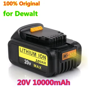 2021 Nové 100% Originálne 10000mAh 20V pre Dewalt náradie Batérie DCB206 20V 10.0 Ah Batérie DCB206 20V Batérie DCB205 DCB204-2