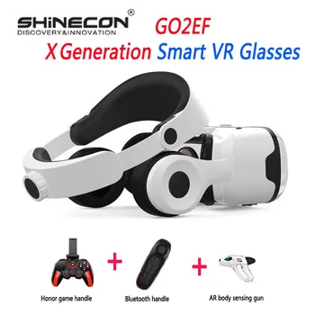 Shinecon GO2EF X. Generácie VR Okuliare RV Virtuálnej Reality 3D hry Pre Apple vivo Huawei Oppo All-in-One Headset Smartglasses