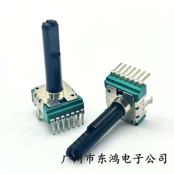 2 KS Difeng RK14 7-pin potenciometer A20K osi dĺžke 28 mm