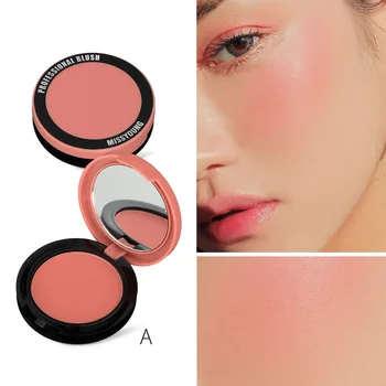 Peach Pink Červenať Matný Červenať Prírodné Dlhotrvajúce Farby Pleti Korektor Vytvoriť Obrys Zvýrazniť Make-Up Červenať Make-Up
