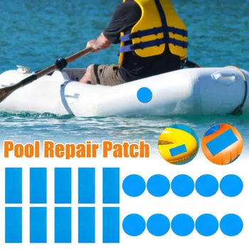 2023 Nové 10pcs Bazén PVC opravný Patch Plávanie Krúžok Súprava na Opravu Bazén Príslušenstvo Nafukovací Čln opravný Patch