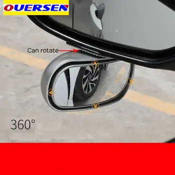 Univerzálny Auto Zrkadlo 360° Nastaviteľný Široký Uhol Bočné Spätné Zrkadlá blind spot Snap spôsob, ako pre Parkovanie Pomocné Spätné Zrkadlo