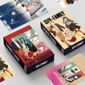 30PCS/Set Anime SPY X RODINA Údaje Photocards HD Vytlačené LOMO Kartu Samostatne Vyrobený Papier Karty Photocard Fanúšikov Kolekcia Dary