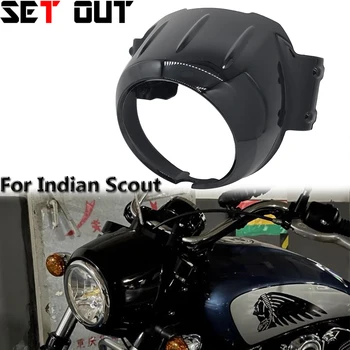 Motocyklové Príslušenstvo Ráme Svetlometu Hornej Časti Kapotáže Svetlometov Kryt Pre Indian Scout 2015-2023 Pre Indian Scout Šesťdesiat 2016-2023