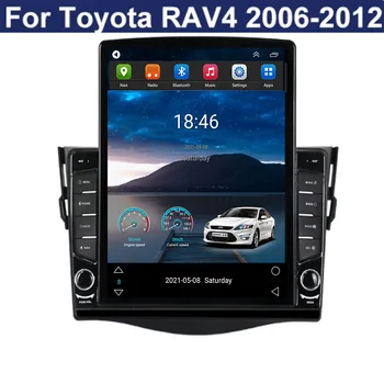 tesla štýl autorádia Android 12 Carplay Pre Toyota RAV4 Rav 4 2001-2005 - 2013 Tesla štýl 2DIN Multimediálny Prehrávač Gps Stereo