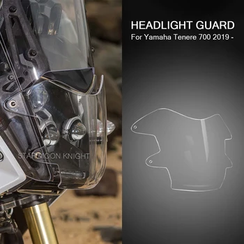 Pre YAMAHA Tenere 700 Tenere700 XT700Z XT 700 Z 2019 - 2022 Motocykel Svetlometu Chránič Svetla Kryt Ochranný Kryt Akryl