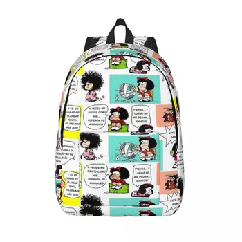 Mafie Mafalda pre Mužov, Ženy, Študentov Školy Bookbag Daypack Uprostred Vysokej Škole Darček