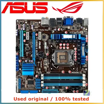 Pre Intel H55 Pre ASUS P7H55D-M EVO základnej Doske Počítača LGA 1156 DDR3 16 G Ploche Doske na SATA II PCI-E X16 2.0