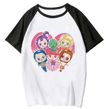 Ojamajo Doremi t-shirts ženy Japonský vtipné Tričko žena 2000s oblečenie