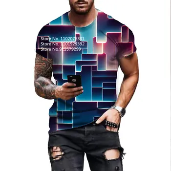 BIANYILONG značky lete pánske T-shirt street style kolo krku tričko fashion line tlač krátky rukáv retro top