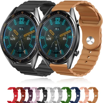 20 mm 22 mm Pásmo pre Samsung Galaxy watch6/Classic/Active 2 Silikónové Popruh Náramok Watchbands Pre Amazfit GTR HUAWEI GT2 2e 3 Pro