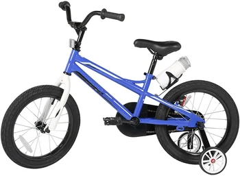 Freestyle 12 palcový Detský Bicykel Chlapci Dievčatá na Bicykli s Školenia Kolesá, Modrá