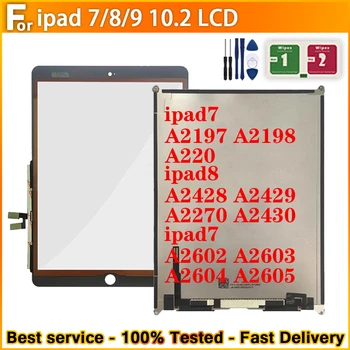LCD Alebo Touch Pre iPad 10.2 2019 7. Gen A2197 A2200 Pre iPad 10.2 8. 2020 A2270 /9. A2602 A2603 Dotykový Displej LCD Náhradné