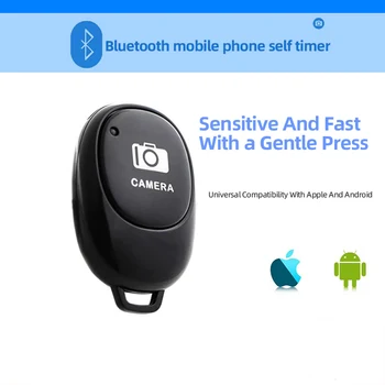 Bluetooth Diaľkové Ovládanie Tlačidlo Bezdrôtový ovládač Univerzálny Mobilný Telefón Selfie Foto Diaľkový ovládač Pre ios / Android