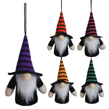 Osvetlené Gnome Halloween Dekorácie Ručné LED Svetlo, Až Trpaslíci Halloween Žiariace Trpaslík Dekorácie Prívesok Na Stôl Domácej Strane
