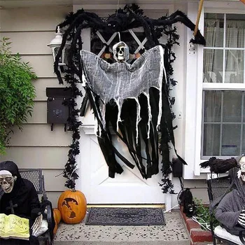 Halloween Horror Lebky Závesné Dekorácie Ghost Vonkajšie Strašidelnom Strašidelný Dom Prívesok Rekvizity Halloween Party Dekorácie Dodávky