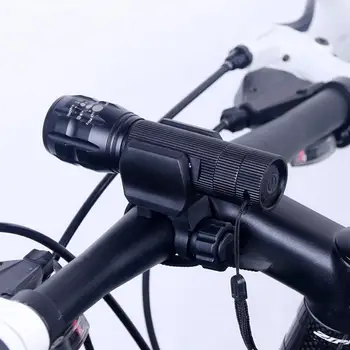 Baterka Mount Svorka Rýchle Mount Vydania Čierny Robustný Praktické Bicyklov Svetla Držiak na Baterku Klip na Bicykli