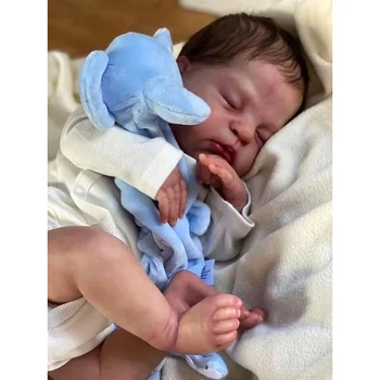Realistický Reborn Bábiky Baby Remi-Ashton Chlapec 48 CM Siliocne Novorodenca Bábiky, Ktoré Vyzerajú Reálnom Živote Veľkosť Bábiky pre Deti Darčeky