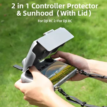 Screen Protector Shell pre DJI RC /RC 2 Diaľkové Ovládanie Slnko, kapota Protislnečnú Ochranu Kryt pre DJI Vzduchu 3/Mini 3 Pro Príslušenstvo