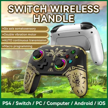 Nový Bezdrôtový Herný ovládač pre PS4 Prepínač Slim/Pro/PC/Android/iPhone Kingdom Limited Edition Prepínač gamepad telo vibruje